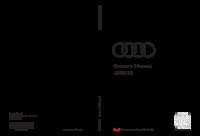 Audi Q5 - Owners Manual 2025 EN 